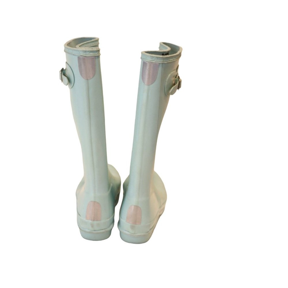 Hunter Play Tall Rain Boots in Turquoise 5 - Picture 7 of 7